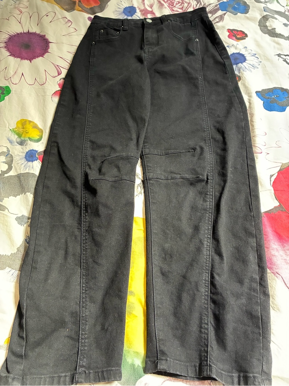Genleck barrel leg jeans women size 4